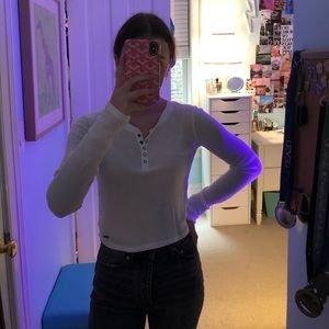 WHITE THERMAL TOP 🤍